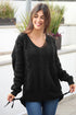 Love Letters Cable Knit Lace Up Sweater